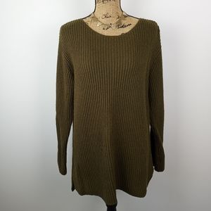 Wool Blend Pullover Sweater